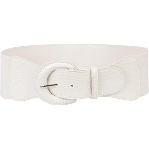 Women's Wide Stretchy Belt Vintage Chunky Buckle Belt